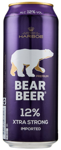 Harboes Bryggeri Bear Beer Extra Strong (12%)