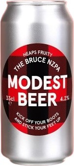 Modest Beer The Bruce NZPA