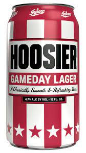 Upland Brewing Company Hoosier Gameday Lager