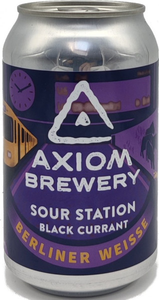 Axiom Brewery Sour Station Black Currant