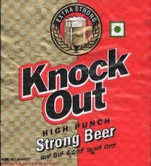 Mysore Breweries Knock Out Strong Beer