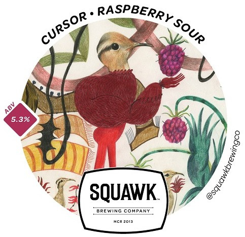 Squawk Brewing Co. Cursor Raspberry Sour