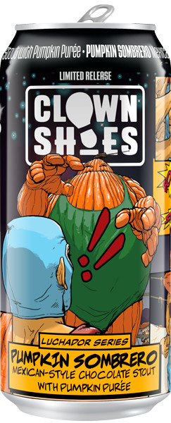 Clown Shoes Pumpkin Sombrero