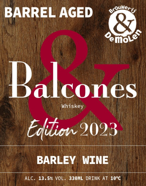 Brouwerij De Molen Barrel Aged - Balcones Whiskey Edition 2023: Barley Wine