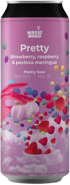 Magic Road Pretty Strawberry, Raspberry & Pavlova Meringue