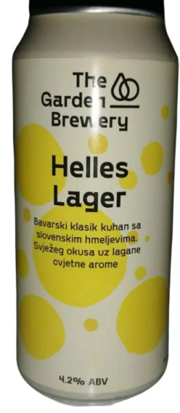 The Garden Brewery Helles Lager (Lidl)