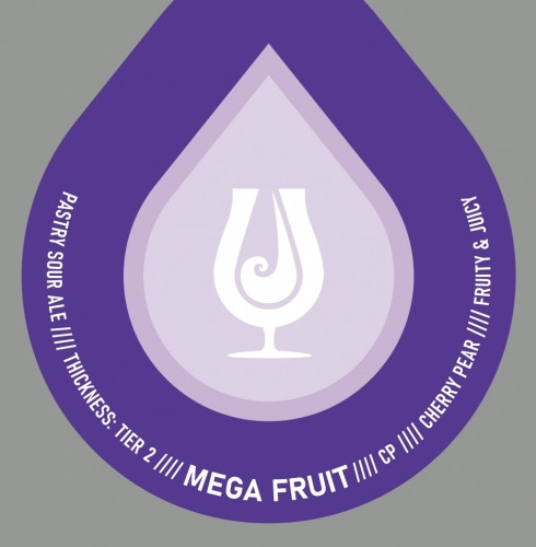 Juicy Brewing Company Mega Fruit - TBC (Triple Berry Chocolate)
