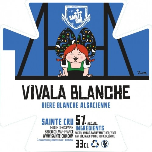 Sainte Cru - Brasserie Sainte Crucienne Vivala Blanche