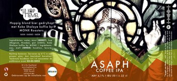 Brouwerij de HopHemel Asaph Coffee IPA