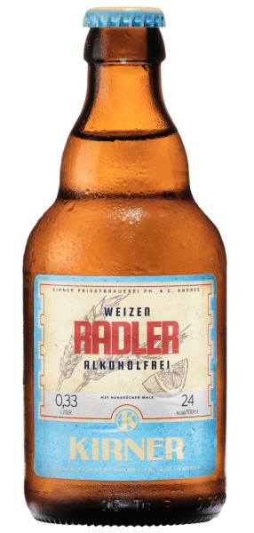 Kirner Privatbrauerei Weizen Radler Alkoholfrei