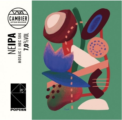 Brasserie Cambier NEIPA Mosaic HBC586