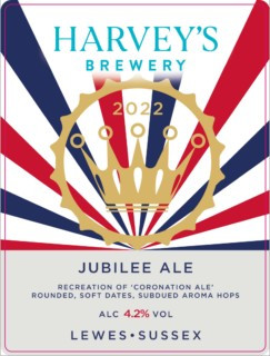 Harvey's Brewery Jubilee Ale 2022