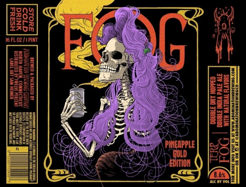 Abomination Brewing Company Terp Fog - Pineapple Gold Edition