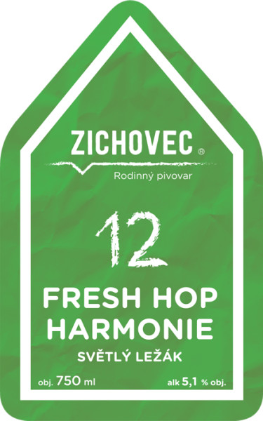Rodinný Pivovar Zichovec Fresh Hop Harmonie 12