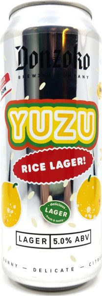 Donzoko Brewing Yuzu