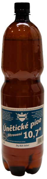 Únetický Pivovar (Únětické) Pivo 10,7° Filtrované