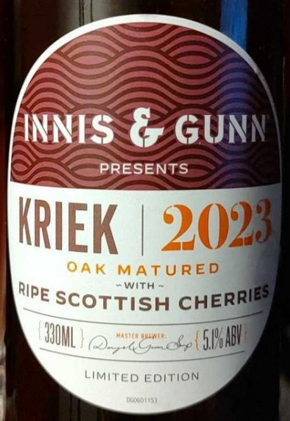 Innis & Gunn Brewing Co. Kriek | 2023