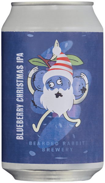 Bearded Rabbit Brewery Blueberry Christmas IPA