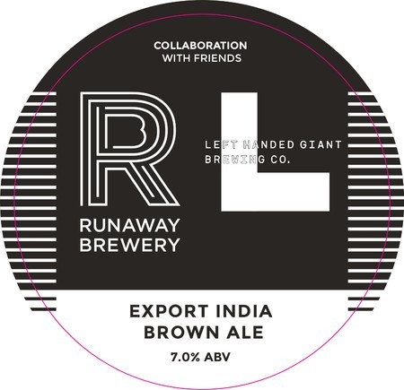 Runaway Brewery Export India Brown Ale