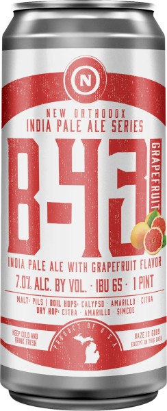 Old Nation Brewing Company Grapefruit B-43