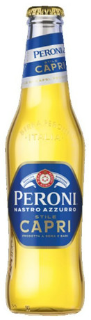 Birra Peroni Nastro Azzurro Stile Capri