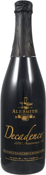 AleSmith Brewing Company Decadence 2010 - Barrel Aged