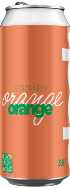 Pivovar Clock Orange