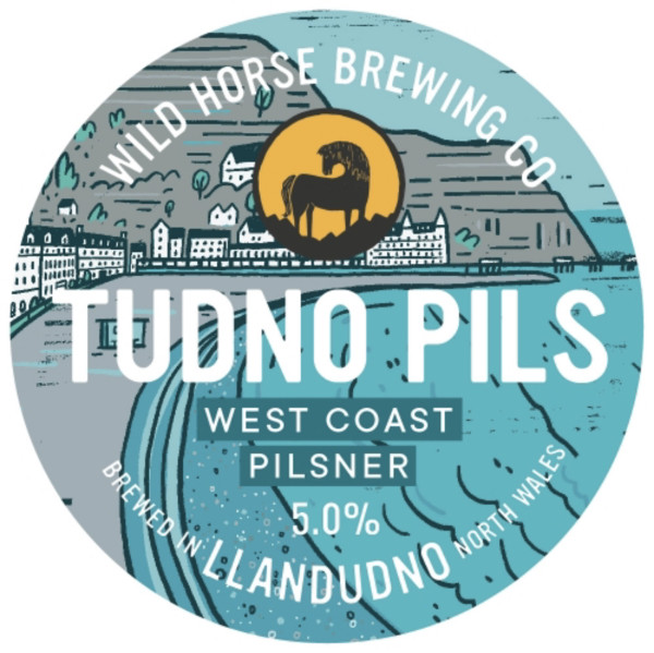 Wild Horse Brewing Co. Tudno Pils