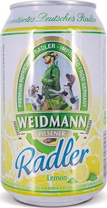 United Dutch Breweries Weidmann Radler Lemon