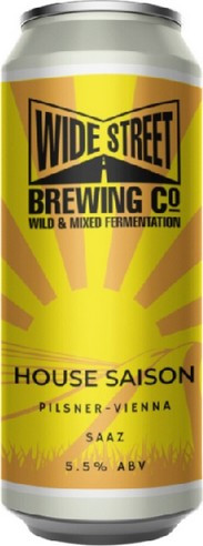 Wide Street Brewing House Saison