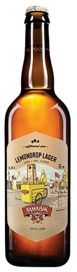 Rodinný pivovar Rampušák Lemondrop Lager