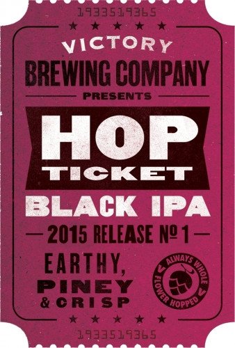 Victory Brewing Company 2015 Hop Ticket #1: Black IPA