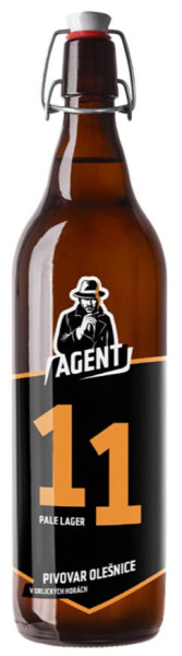 Agent - Pivovar Olešnice v Orlických horách Pale Lager 11°