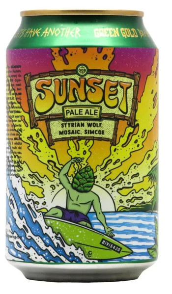 Green Gold Brewing Sunset