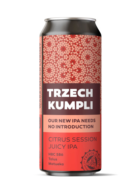 Browar Trzech Kumpli Our New IPA Needs No Introduction - Citrus Session Juicy IPA
