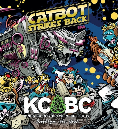 KCBC (Kings County Brewers Collective) Catbot Strikes Back