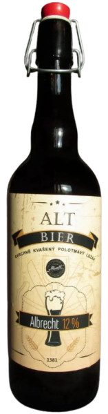Albrecht Zámecký Pivovar Frýdlant 12° Alt Bier