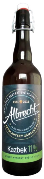 Albrecht Zámecký Pivovar Frýdlant 11° Kazbek