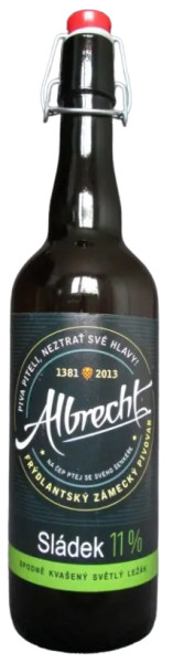 Albrecht Zámecký Pivovar Frýdlant 11° Sládek