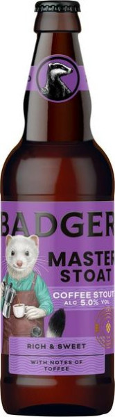 Badger Brewery (Hall & Woodhouse) Master Stoat