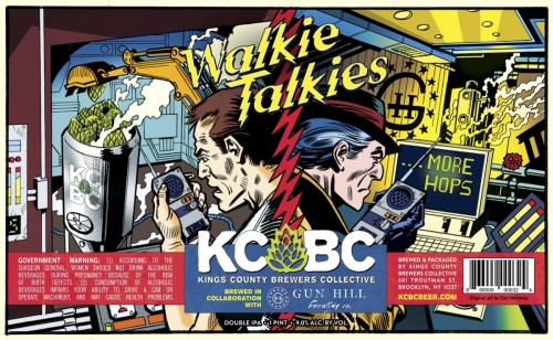 KCBC (Kings County Brewers Collective) Walkie Talkies