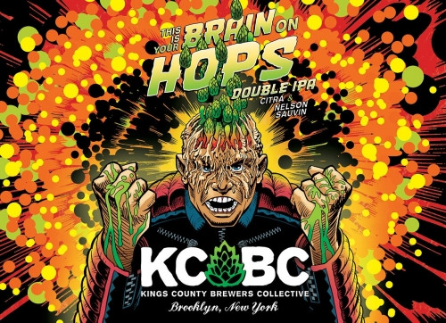 KCBC (Kings County Brewers Collective) This Is Your Brain on Hops: Citra & Nelson