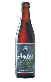 55th Street Craft Brewery Amber Ale brewed with Dried Longan