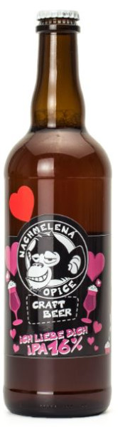 Nachmelená Opice Ich liebe dich IPA 16%