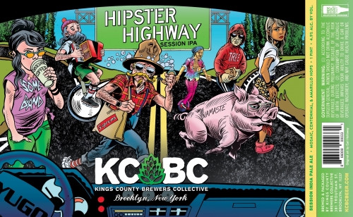 KCBC (Kings County Brewers Collective) Hipster Highway