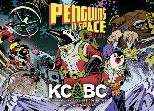 KCBC (Kings County Brewers Collective) Penguins in Space