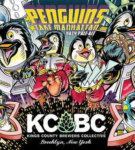 KCBC (Kings County Brewers Collective) Penguins Take Manhattan