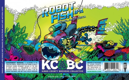 KCBC (Kings County Brewers Collective) Robot Fish #11: Pearl / Motueka