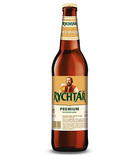 Pivovar Rychtář Premium Pivo Svetly Lezak