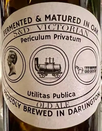 Dionysiac Brewing S&D Victorian Old Ale